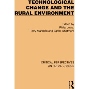 Taylor & Francis Ltd Technological Change And The Rural Environment Taylor & Francis Ltd Technological Change And The Rural Environment