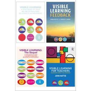 Taylor & Francis Ltd John Hattie Visible Learning 4 Book Bundle Taylor & Francis Ltd John Hattie Visible Learning 4 Book Bundle
