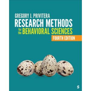 SAGE Publications Inc Research Methods For The Behavioral Sciences SAGE Publications Inc Research Methods For The Behavioral Sciences