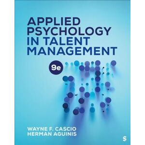 SAGE Publications Inc Applied Psychology In Talent Management SAGE Publications Inc Applied Psychology In Talent Management