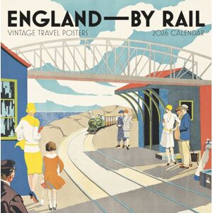 Pomegranate England By Rail: Vintage Travel Posters 2026 Wall Calendar Pomegranate England By Rail: Vintage Travel Posters 2026 Wall Calendar