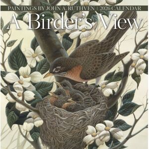 Pomegranate Birder'S View: Paintings By John A. Ruthven 2026 Wall Calendar Pomegranate Birder'S View: Paintings By John A. Ruthven 2026 Wall Calendar
