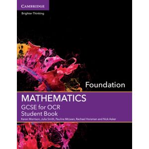 Cambridge University Press Gcse Mathematics For Ocr Foundation Student Book Cambridge University Press Gcse Mathematics For Ocr Foundation Student Book