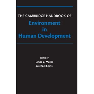 Cambridge University Press The Cambridge Handbook Of Environment In Human Development Cambridge University Press The Cambridge Handbook Of Environment In Human Development