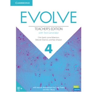 Cambridge University Press Evolve Level 4 Teacher'S Edition With Test Generator Cambridge University Press Evolve Level 4 Teacher'S Edition With Test Generator