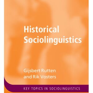 Cambridge University Press Historical Sociolinguistics Cambridge University Press Historical Sociolinguistics
