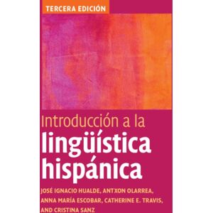 Cambridge University Press Introduccion A La Linguistica Hispanica Cambridge University Press Introduccion A La Linguistica Hispanica