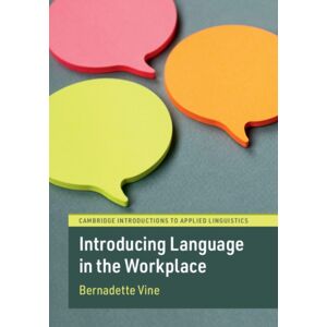 Cambridge University Press Introducing Language In The Workplace Cambridge University Press Introducing Language In The Workplace