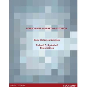 Pearson Education Limited Basic Statistical Analysis : Pearson International Edition Pearson Education Limited Basic Statistical Analysis : Pearson International Edition