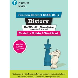 Pearson Education Limited Pearson Revise Edexcel Gcse History The Usa, 1954-75 Conflict At Home And Abroad Revision Guide And Workbook Incl. Online Revision - For 2026, 2027 Exams Pearson Education Limited Pearson Revise Edexcel Gcse History The Usa, 1954-75 Conflict At Home And Abroad Revision Guide And Workbook Incl. Online Revision - For 2026, 2027 Exams