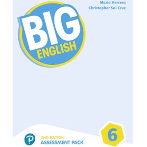 Pearson Education Limited Big English Ame 2nd Edition 6 Assessment Book & Audio Cd Pack Pearson Education Limited Big English Ame 2nd Edition 6 Assessment Book & Audio Cd Pack