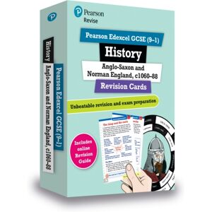 Pearson Education Limited Pearson Revise Edexcel Gcse History Anglo-Saxon And Norman England Revision Cards Pearson Education Limited Pearson Revise Edexcel Gcse History Anglo-Saxon And Norman England Revision Cards