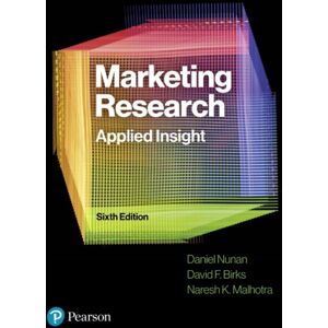 Pearson Education Limited Marketing Research : Applied Insight Pearson Education Limited Marketing Research : Applied Insight
