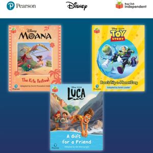 Pearson Education Limited Pearson Bug Club Disney Year 1 Pack B, Including Decodable Phonics Readers For Phase 5: Moana: The Kite Festival, Toy Story: Buzz'S Trip To Planet Zurg, Luca: A Gift For A Friend Pearson Education Limited Pearson Bug Club Disney Year 1 Pack B, Including Decodable Phonics Readers For Phase 5: Moana: The Kite Festival, Toy Story: Buzz'S Trip To Planet Zurg, Luca: A Gift For A Friend