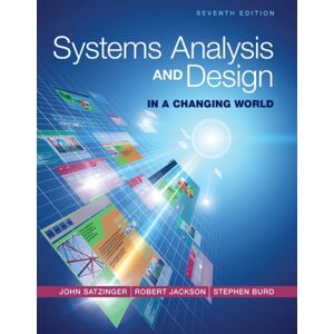 Cengage Learning, Inc Systems Analysis And Design In A Changing World Cengage Learning, Inc Systems Analysis And Design In A Changing World