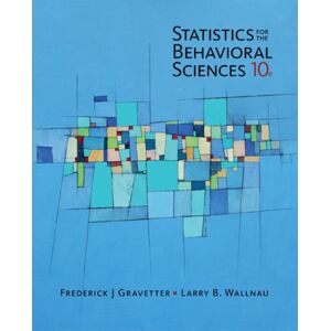 Cengage Learning, Inc Statistics For The Behavioral Sciences Cengage Learning, Inc Statistics For The Behavioral Sciences