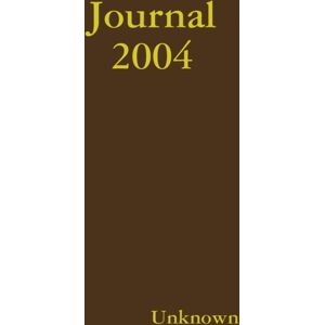 Lulu.com Journal 2004 Lulu.com Journal 2004
