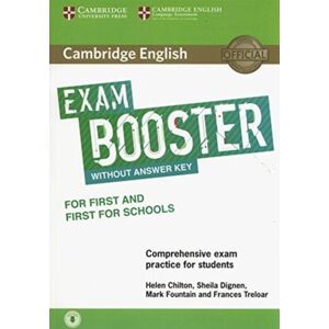 Cambridge University Press Cambridge English Exam Booster For First And First For Schools Without Answer Key With Audio : Comprehensive Exam Practice For Students Cambridge University Press Cambridge English Exam Booster For First And First For Schools Without Answer Key With Audio : Comprehensive Exam Practice For Students