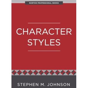 WW Norton & Co Character Styles WW Norton & Co Character Styles