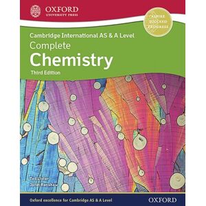 Oxford University Press Cambridge International As & A Level Complete Chemistry Oxford University Press Cambridge International As & A Level Complete Chemistry