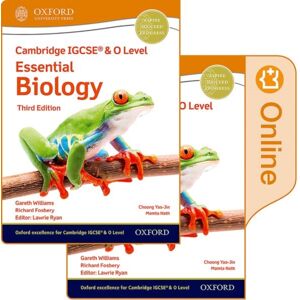 Oxford University Press Cambridge Igcse® & O Level Essential Biology: Print And Enhanced Online Student Book Pack Third Edition Oxford University Press Cambridge Igcse® & O Level Essential Biology: Print And Enhanced Online Student Book Pack Third Edition