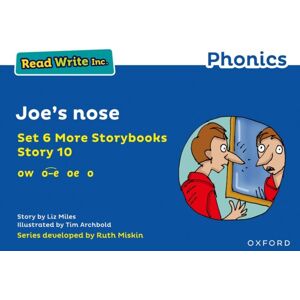 Oxford University Press Read Write Inc. Phonics: Joe'S Nose (Blue Set 6a Storybook 10) Oxford University Press Read Write Inc. Phonics: Joe'S Nose (Blue Set 6a Storybook 10)