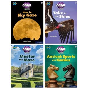 Oxford University Press Project X Code Extra: White And Lime Book Bands, Oxford Levels 10 And 11: Sky Bubble And Maze Craze, Mixed Pack Of 4 Oxford University Press Project X Code Extra: White And Lime Book Bands, Oxford Levels 10 And 11: Sky Bubble And Maze Craze, Mixed Pack Of 4