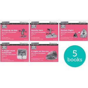 Oxford University Press Read Write Inc. Phonics: Pink Set 3 More Black & White Storybooks (Pack Of 5) Oxford University Press Read Write Inc. Phonics: Pink Set 3 More Black & White Storybooks (Pack Of 5)