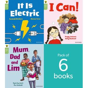 Oxford University Press Oxford Reading Tree Green Sparks: Level 1+ Level 1+ Pack Of 6 Oxford University Press Oxford Reading Tree Green Sparks: Level 1+ Level 1+ Pack Of 6