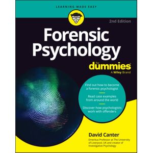 John Wiley & Sons Inc Forensic Psychology For Dummies John Wiley & Sons Inc Forensic Psychology For Dummies