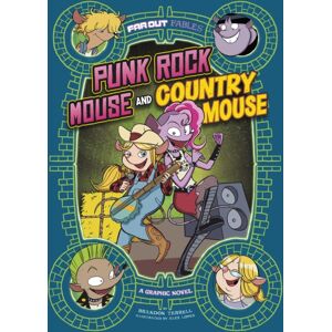 Capstone Global Library Ltd Punk Rock Mouse And Country Mouse : A Graphic Novel Capstone Global Library Ltd Punk Rock Mouse And Country Mouse : A Graphic Novel