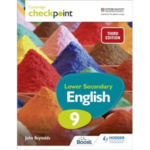 Hachette Learning Cambridge Checkpoint Lower Secondary English Student'S Book 9 Third Edition Hachette Learning Cambridge Checkpoint Lower Secondary English Student'S Book 9 Third Edition
