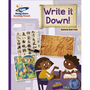 Hachette Learning Reading Planet - Write It Down! - Purple: Galaxy Hachette Learning Reading Planet - Write It Down! - Purple: Galaxy