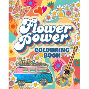 Arcturus Publishing Ltd Flower Power Colouring Book : Over 45 Images Arcturus Publishing Ltd Flower Power Colouring Book : Over 45 Images