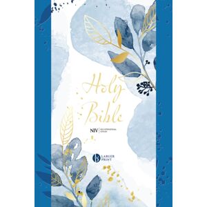 Hodder & Stoughton Niv Larger Print Blue Soft-Tone Bible With Zip Hodder & Stoughton Niv Larger Print Blue Soft-Tone Bible With Zip