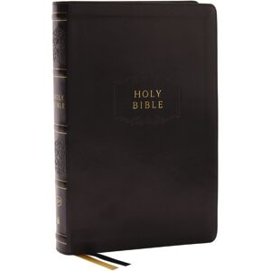 Thomas Nelson Publishers Kjv Holy Bible With 73,000 Center-Column Cross References, Black Leathersoft, Red Letter, Comfort Print: King James Version Thomas Nelson Publishers Kjv Holy Bible With 73,000 Center-Column Cross References, Black Leathersoft, Red Letter, Comfort Print: King James Version