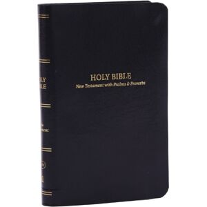 Thomas Nelson Publishers Kjv Holy Bible: Pocket Testament With Psalms And Proverbs, Black Leatherflex, Red Letter, Comfort Print: King James Version Thomas Nelson Publishers Kjv Holy Bible: Pocket Testament With Psalms And Proverbs, Black Leatherflex, Red Letter, Comfort Print: King James Version