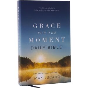 Thomas Nelson Publishers Nkjv, Grace For The Moment Daily Bible, Hardcover, Comfort Print Thomas Nelson Publishers Nkjv, Grace For The Moment Daily Bible, Hardcover, Comfort Print