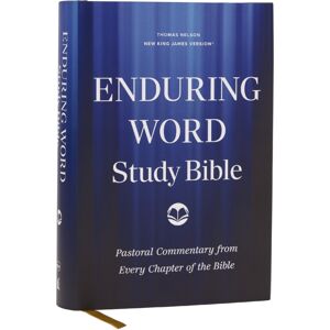 Thomas Nelson Publishers Enduring Word Study Bible: Pastoral Commentary From Every Chapter Of The Bible (Nkjv, Hardcover, Red Letter, Comfort Print) Thomas Nelson Publishers Enduring Word Study Bible: Pastoral Commentary From Every Chapter Of The Bible (Nkjv, Hardcover, Red Letter, Comfort Print)
