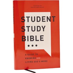 Thomas Nelson Publishers Student Study Bible: A Guide To Knowing And Living God’s Word (Nkjv, Hardcover, Red Letter, Comfort Print) Thomas Nelson Publishers Student Study Bible: A Guide To Knowing And Living God’s Word (Nkjv, Hardcover, Red Letter, Comfort Print)