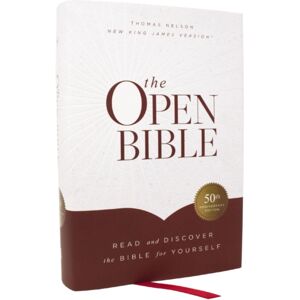 Thomas Nelson Publishers The Open Bible: Read And Discover The Bible For Yourself (Nkjv, Hardcover, Red Letter, Comfort Print) Thomas Nelson Publishers The Open Bible: Read And Discover The Bible For Yourself (Nkjv, Hardcover, Red Letter, Comfort Print)