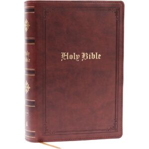 Thomas Nelson Publishers Kjv Holy Bible: Personal Size Giant Print, Brown Leathersoft, Red Letter, Comfort Print: King James Version Thomas Nelson Publishers Kjv Holy Bible: Personal Size Giant Print, Brown Leathersoft, Red Letter, Comfort Print: King James Version