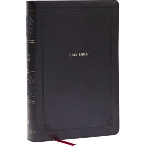 Thomas Nelson Publishers Kjv Giant Print End-Of-Verse Reference Bible, Black Leathersoft, Red Letter, Comfort Print (Thumb Indexed) Thomas Nelson Publishers Kjv Giant Print End-Of-Verse Reference Bible, Black Leathersoft, Red Letter, Comfort Print (Thumb Indexed)