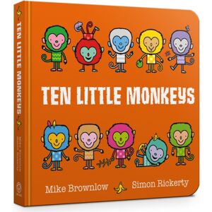 Hachette Children's Group Ten Little Monkeys Board Book Hachette Children's Group Ten Little Monkeys Board Book
