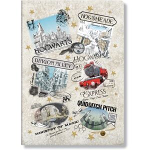 Little, Brown Book Group The Wizarding World (Harry Potter Collection) A5 Unlined Cahier Little, Brown Book Group The Wizarding World (Harry Potter Collection) A5 Unlined Cahier