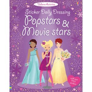 Usborne Publishing Ltd Sticker Dolly Dressing Popstars & Movie Stars Usborne Publishing Ltd Sticker Dolly Dressing Popstars & Movie Stars