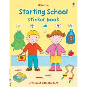 Usborne Publishing Ltd Starting School Sticker Book Usborne Publishing Ltd Starting School Sticker Book
