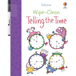 Usborne Publishing Ltd Wipe-Clean Telling The Time Usborne Publishing Ltd Wipe-Clean Telling The Time