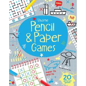 Usborne Publishing Ltd Pencil And Paper Games Usborne Publishing Ltd Pencil And Paper Games