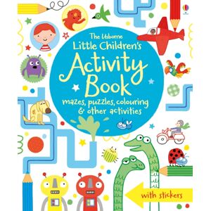 Usborne Publishing Ltd Little Children'S Activity Book Mazes, Puzzles, Colouring & Other Activities Usborne Publishing Ltd Little Children'S Activity Book Mazes, Puzzles, Colouring & Other Activities